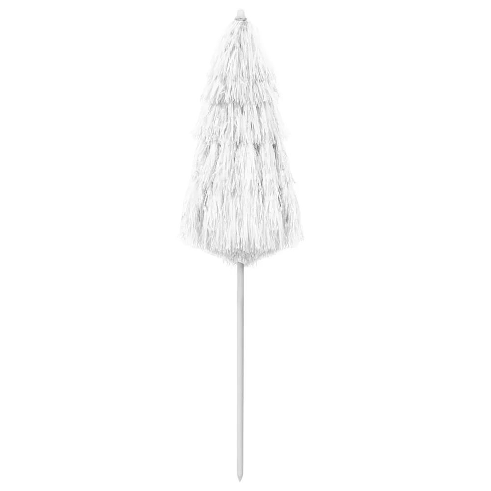 Strandparasol Hawaï 180 cm wit