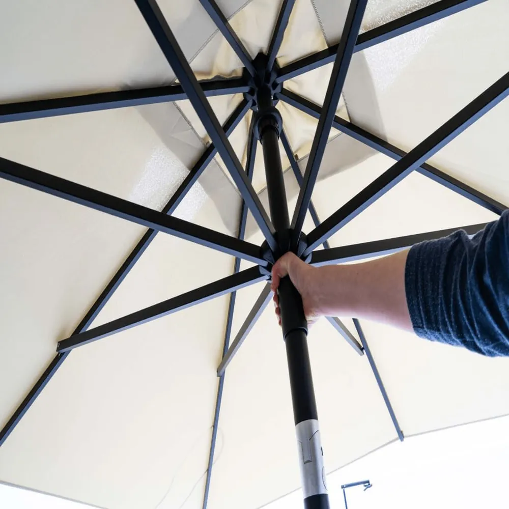 Vierkante Madison Parasol Elba 300 cm groen