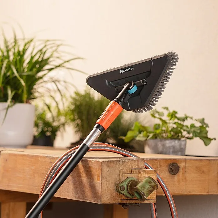 Algendoder Gardena Zwenkbare schrobber Cleansystem - Scharnierende borstel