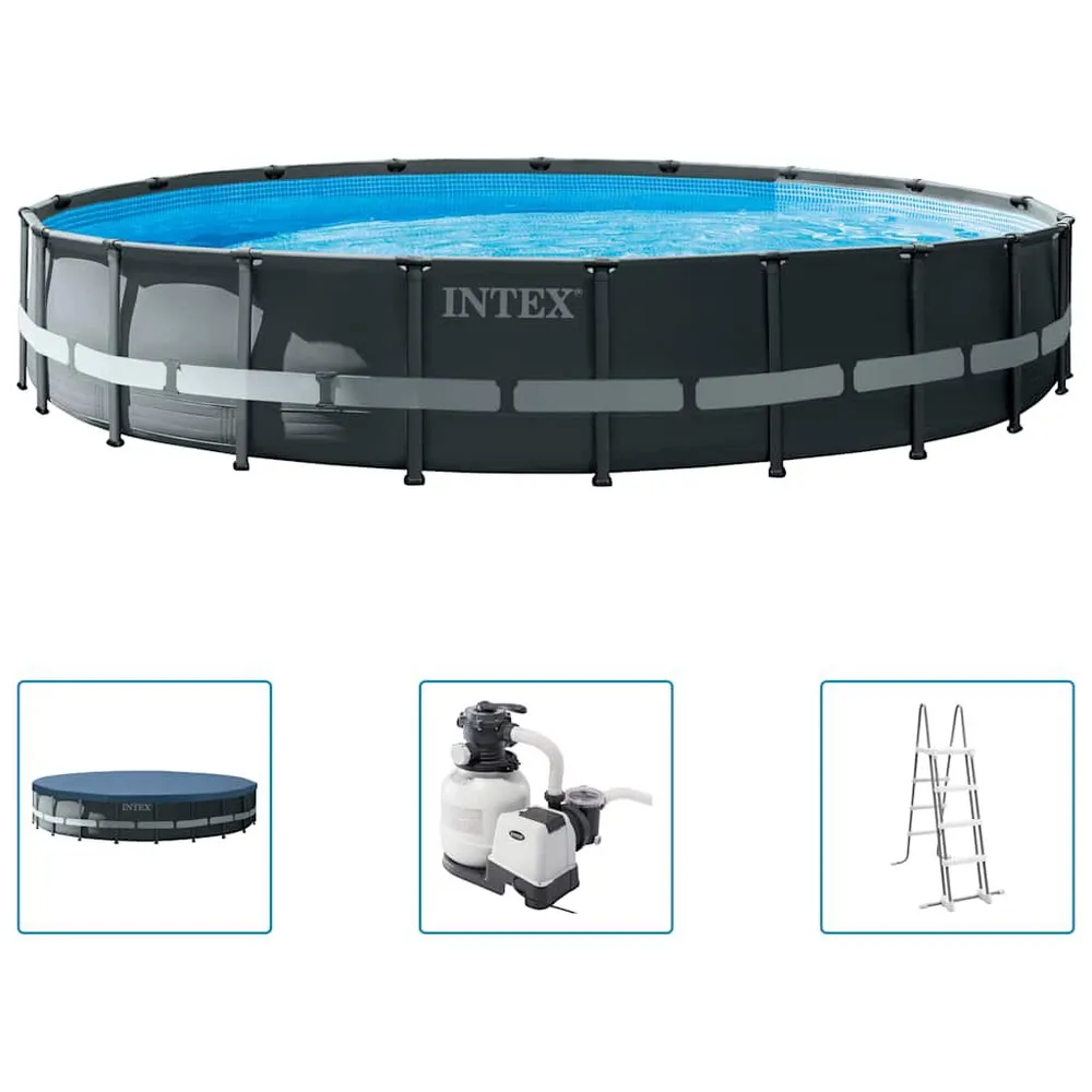 Professionele Kwaliteit Intex Ultra XTR Zwembadset rond 610x122 cm