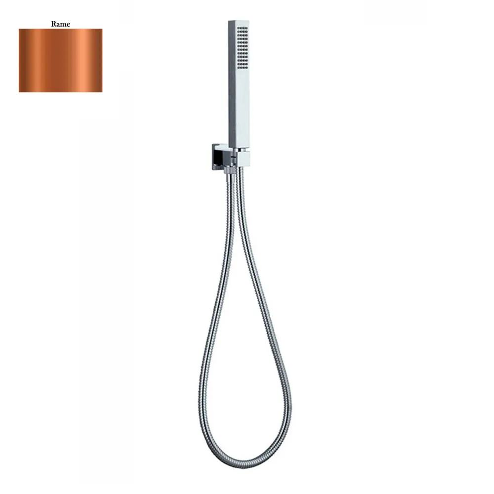 Water tap set holder, consisting Glamour shower and warm koper hose voor Heldere en Frisse Zwemwater